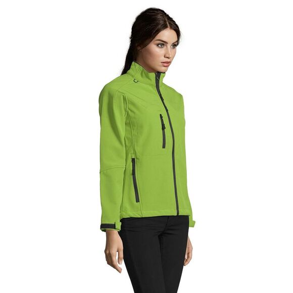 SOLS Womens Roxy Soft Shell Jacket (Breathable, Windproof And Water Resistant) / - Picture 6 of 7